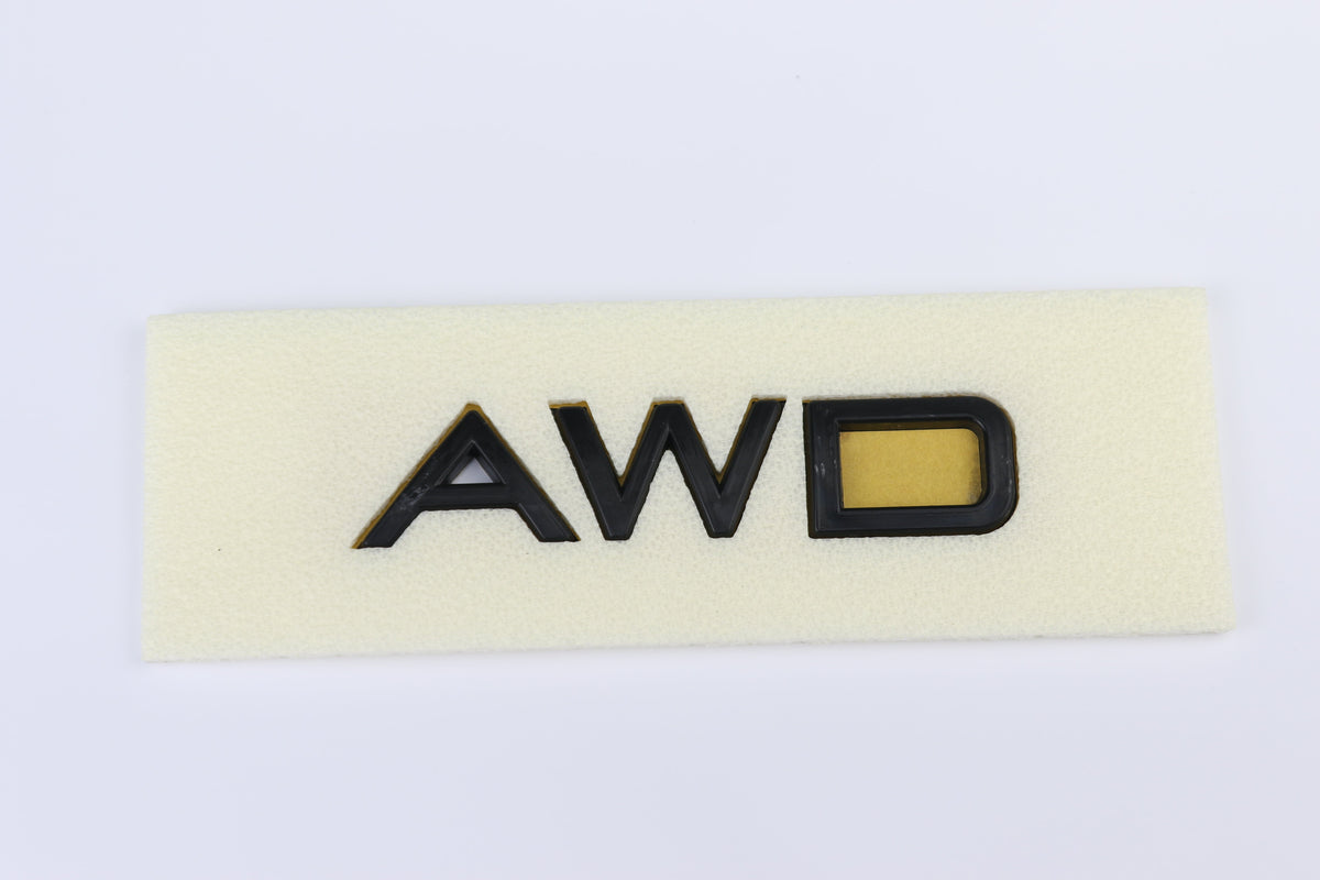AWD Siyah Bagaj Yazısı Chery Uyumlu