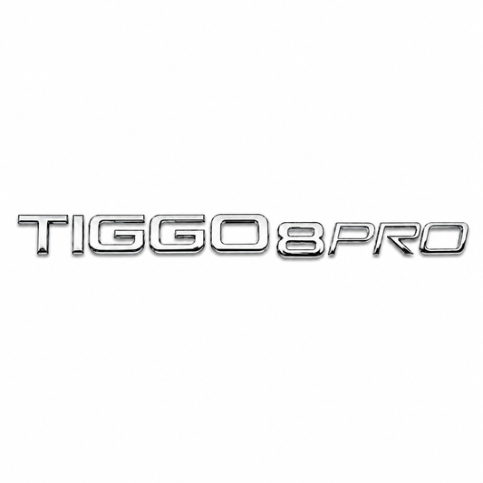 Tiggo 8 Pro Krom Bagaj Yazısı Chery Uyumlu