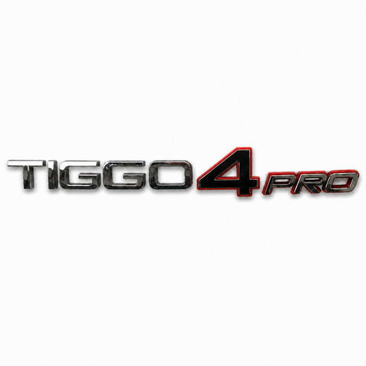 Tiggo 4 Pro Krom Bagaj Yazısı Chery Uyumlu