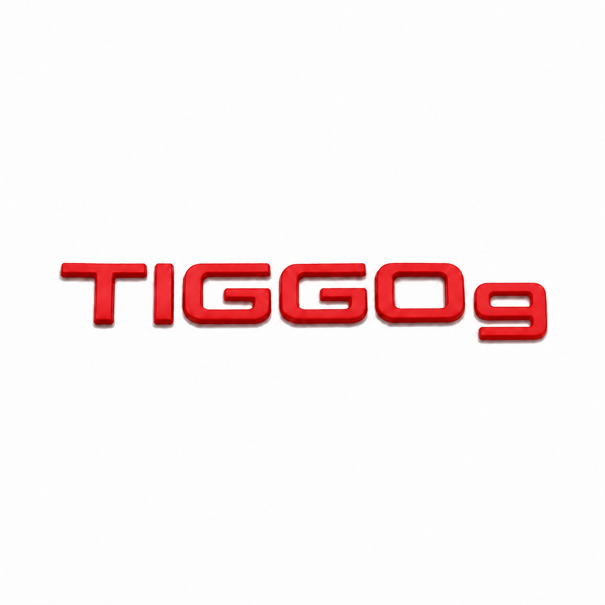 Tiggo 9 Yeni model Kırmızı Bagaj Yazısı Chery Uyumlu