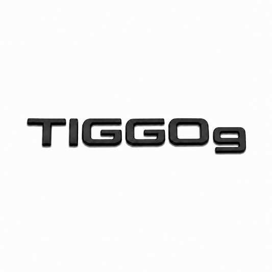 TIGGO 9 Yeni model Siyah Bagaj Yazısı Chery Uyumlu