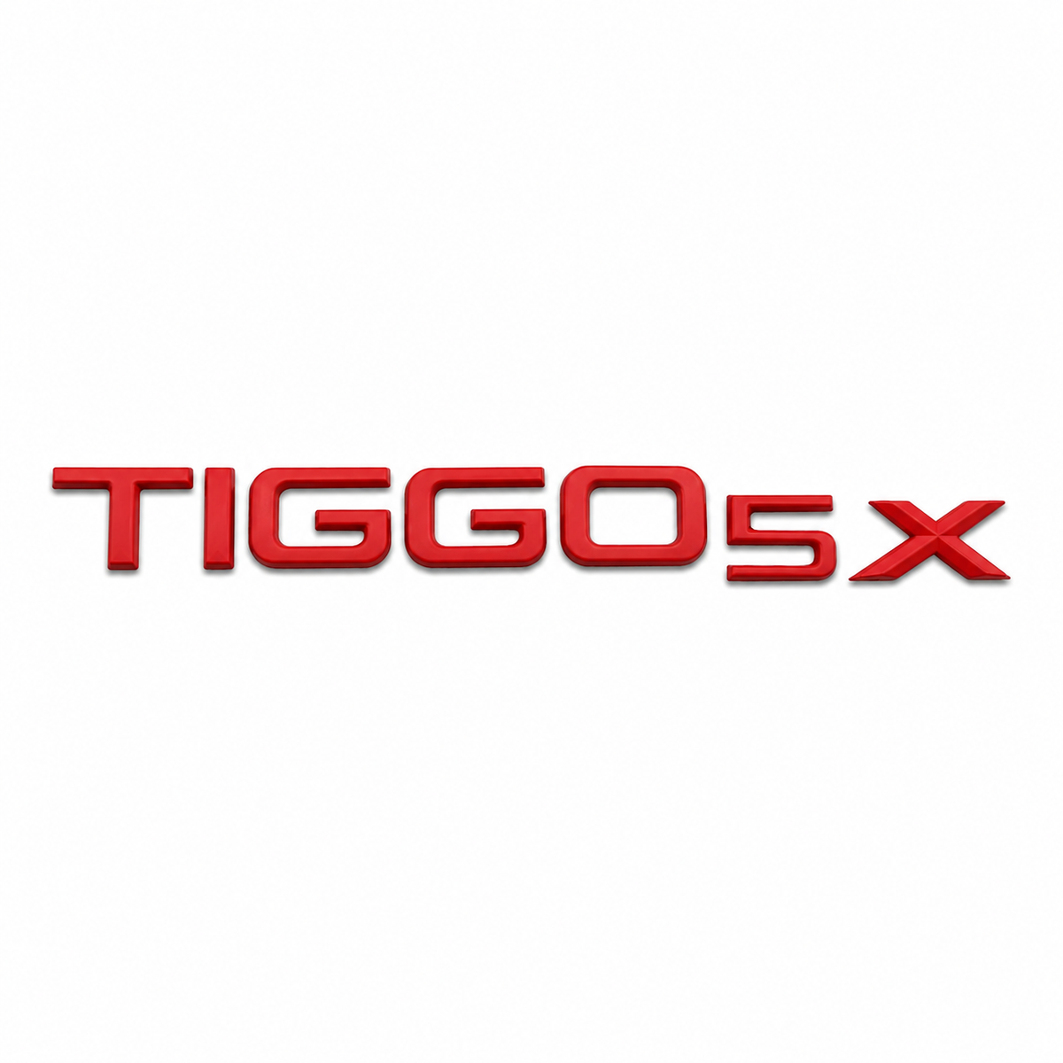 TIGGO 5X Yeni Model Kırmızı Bagaj Yazısı Chery Uyumlu