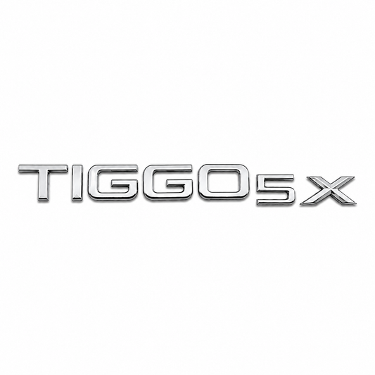 Tiggo 5x Krom Bagaj Yazısı Chery Uyumlu