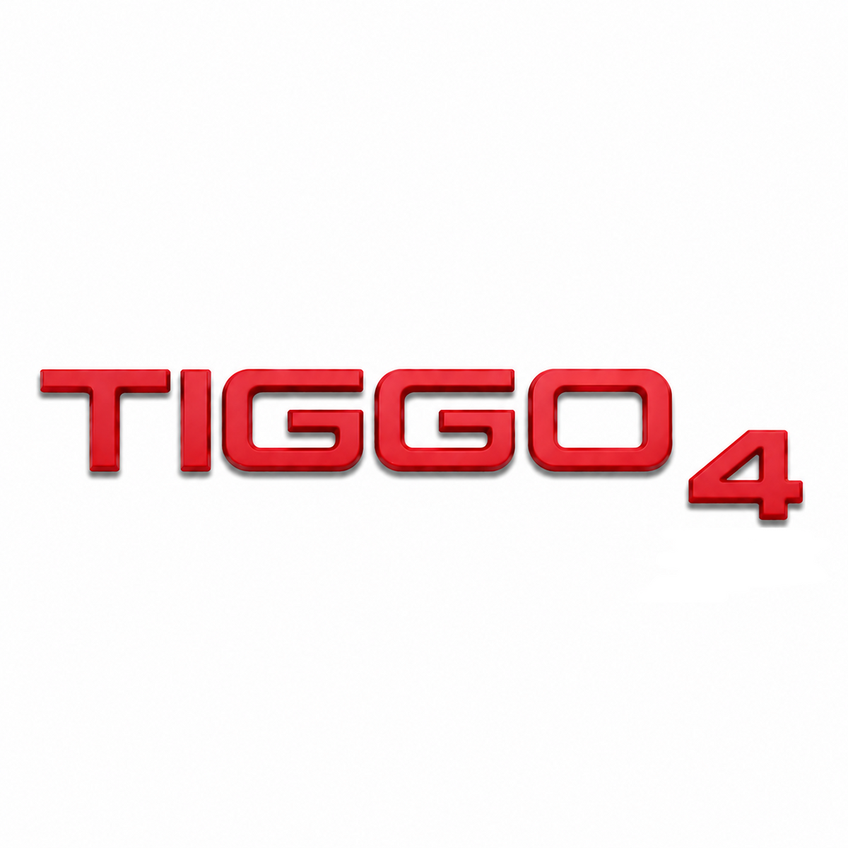 Tiggo 4 Yeni model Kırmızı Bagaj Yazısı Chery Uyumlu