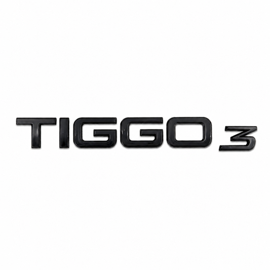 Tiggo 3 Yeni Model Siyah Bagaj Yazısı Chery Uyumlu