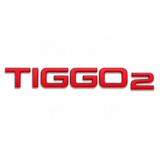 Tiggo 2 Yeni Model 2018-2022 Kırmızı Bagaj Yazısı Chery Uyumlu
