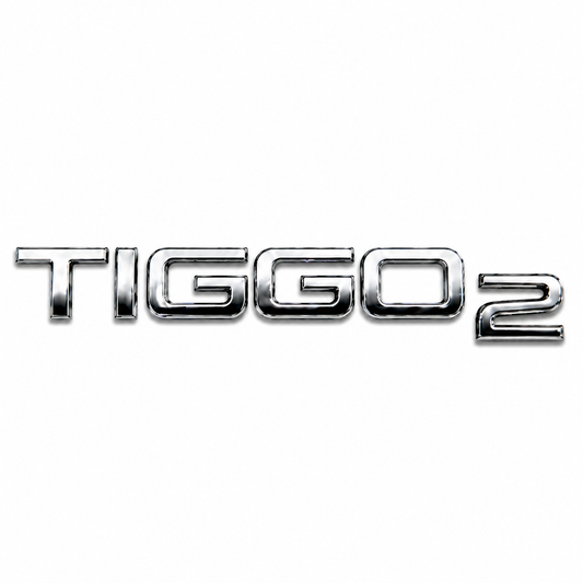 Tiggo 2 Yeni Model, 2018-2022 Krom Bagaj Yazısı Chery Uyumlu