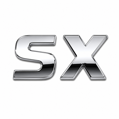 SX Krom Bagaj Yazısı Chevrolet Uyumlu
