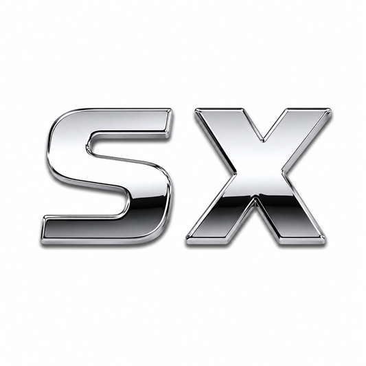 SX Krom Bagaj Yazısı Chevrolet Uyumlu