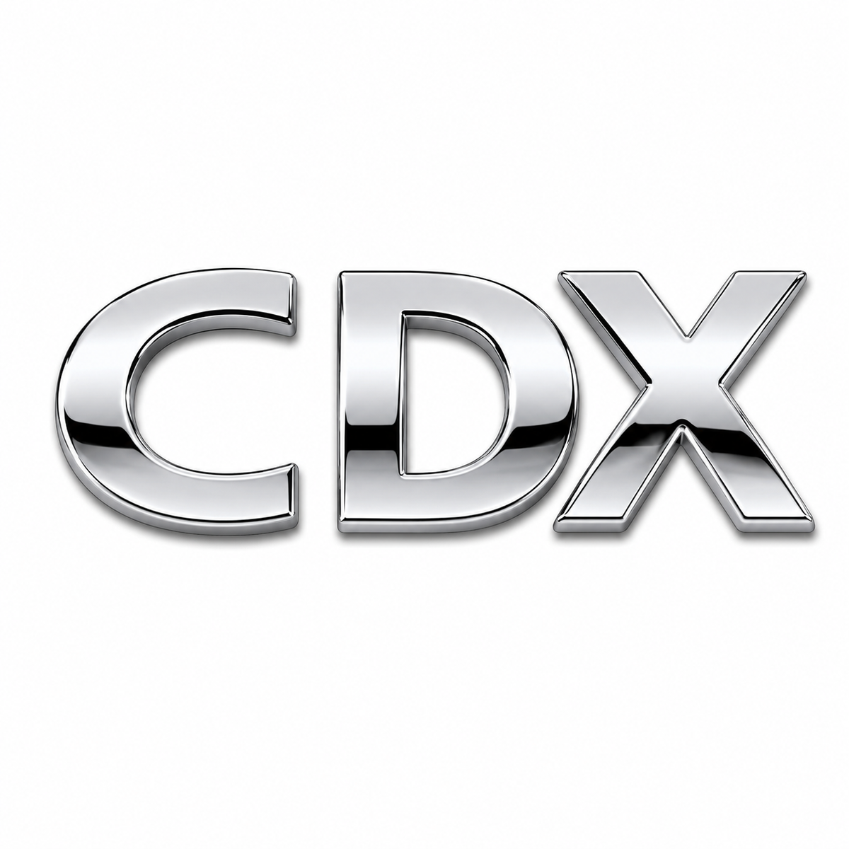 CDX Krom Bagaj Yazısı Chevrolet Uyumlu