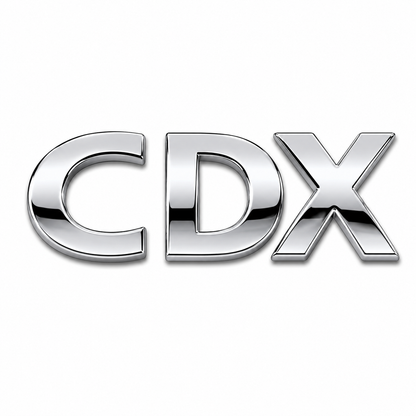 CDX Krom Bagaj Yazısı Chevrolet Uyumlu