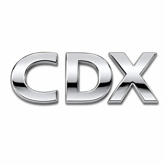 CDX Krom Bagaj Yazısı Chevrolet Uyumlu