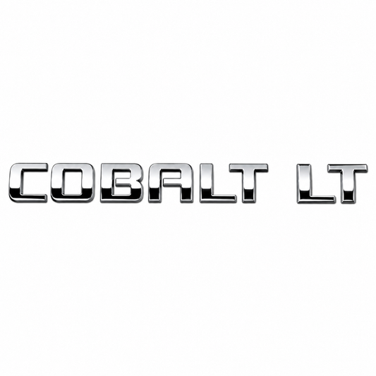 Cobalt LT Krom Bagaj Yazısı Chevrolet Uyumlu