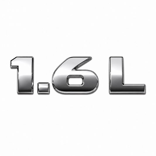 1.6L Krom Bagaj Yazısı Chevrolet Uyumlu