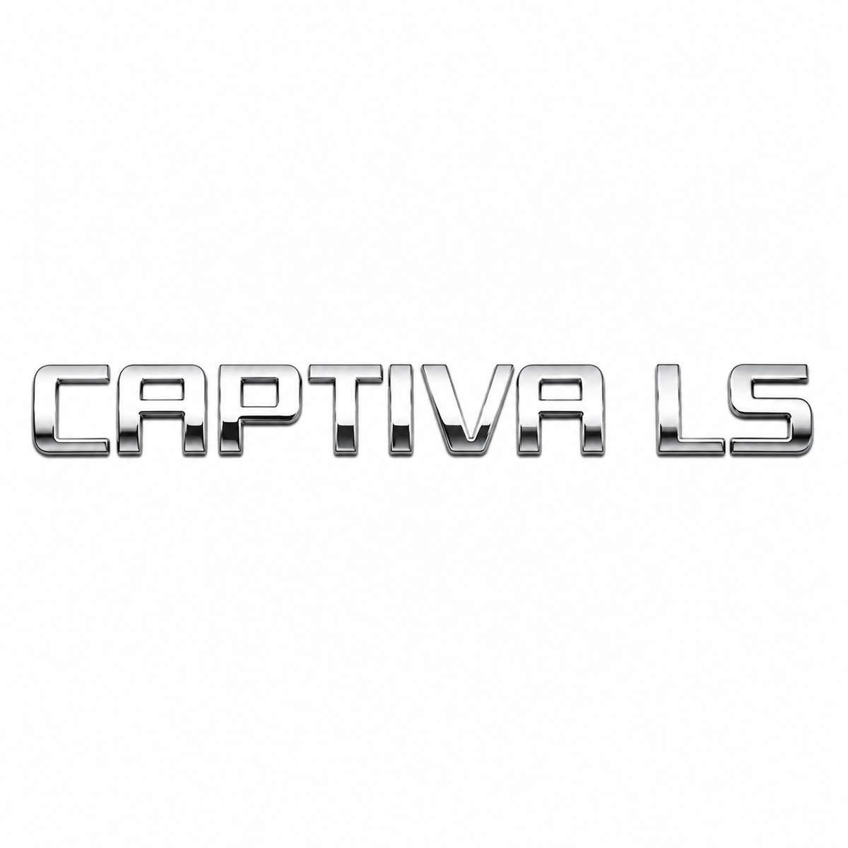 Captiva LS Krom Bagaj Yazısı Chevrolet Uyumlu