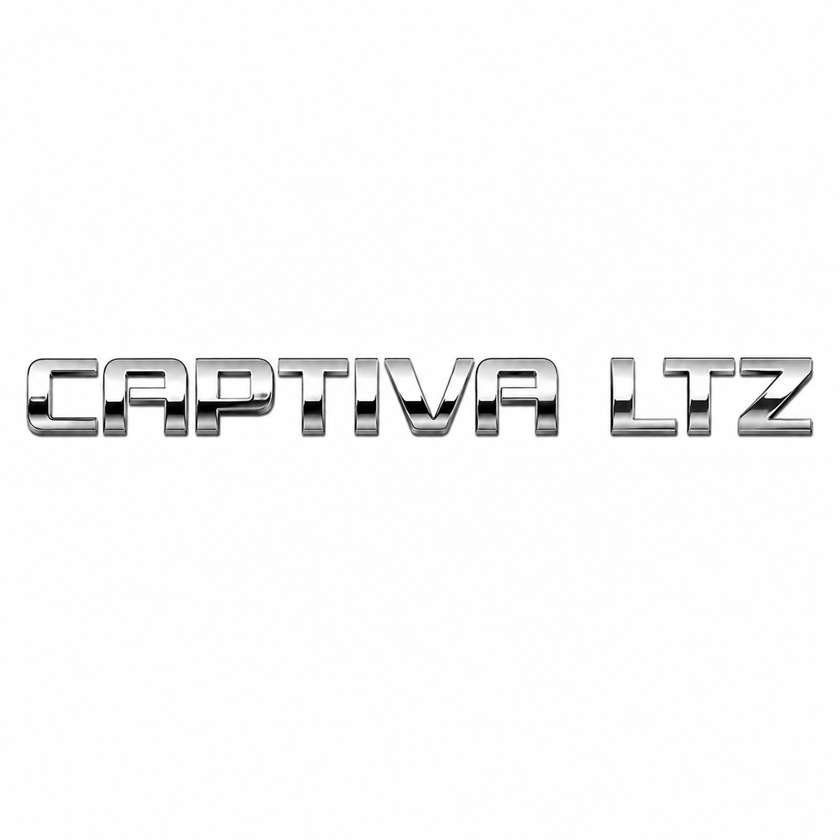 Captiva Krom Bagaj Yazısı Chevrolet Uyumlu