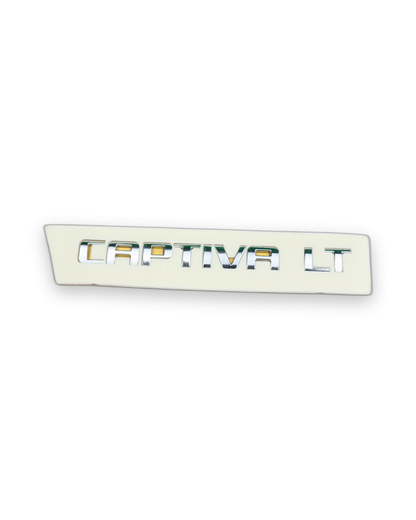 Captiva LT Krom Bagaj Yazısı Chevrolet Uyumlu