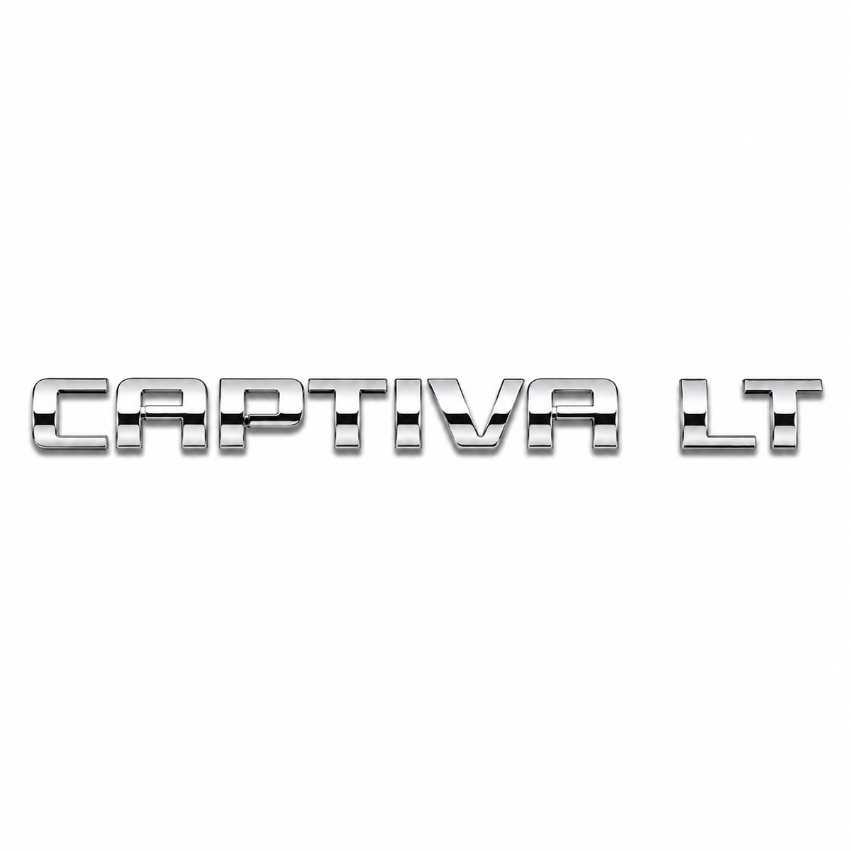 Captiva LT Krom Bagaj Yazısı Chevrolet Uyumlu