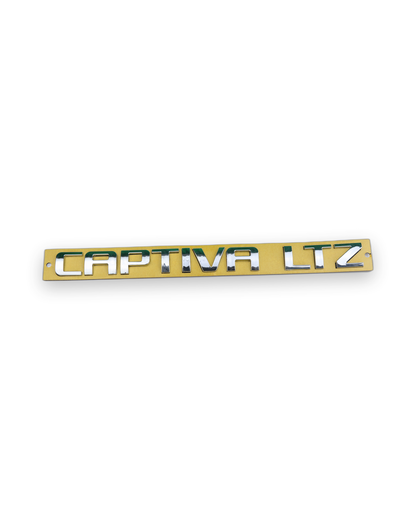 Captiva LTZ Krom Bagaj Yazısı Chevrolet Uyumlu