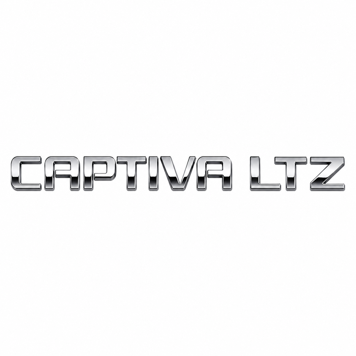 Captiva LTZ Krom Bagaj Yazısı Chevrolet Uyumlu
