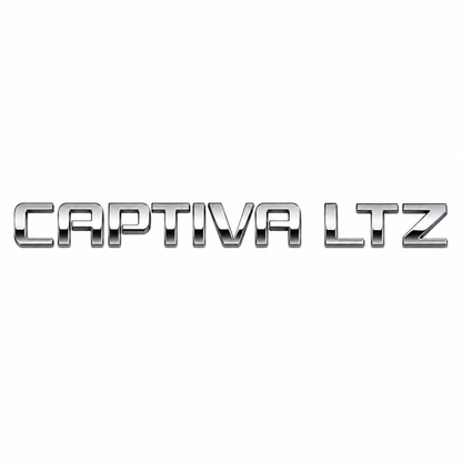 Captiva LTZ Krom Bagaj Yazısı Chevrolet Uyumlu