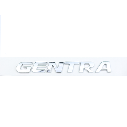 Gentra Krom Bagaj Yazısı Chevrolet Uyumlu