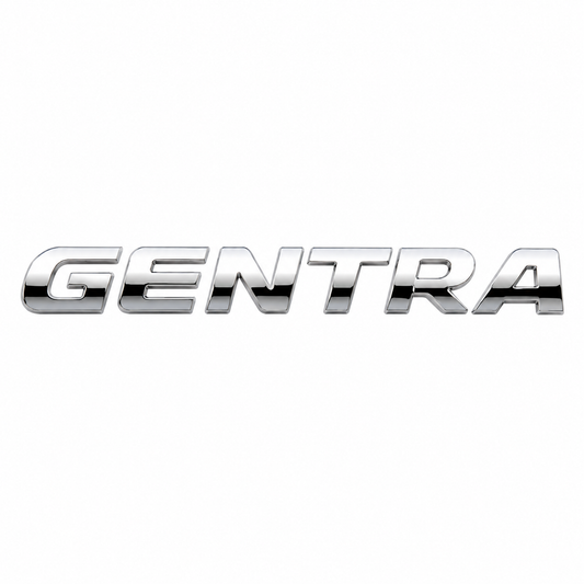 Gentra Krom Bagaj Yazısı Chevrolet Uyumlu