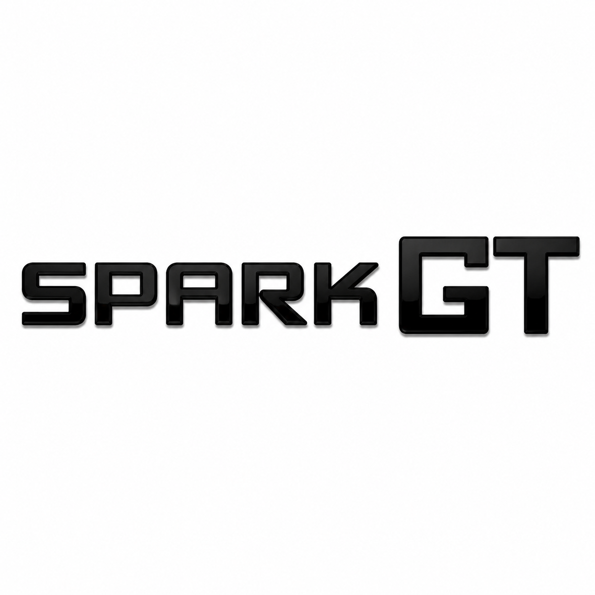 Spark GT Siyah Bagaj Yazısı Chevrolet Uyumlu