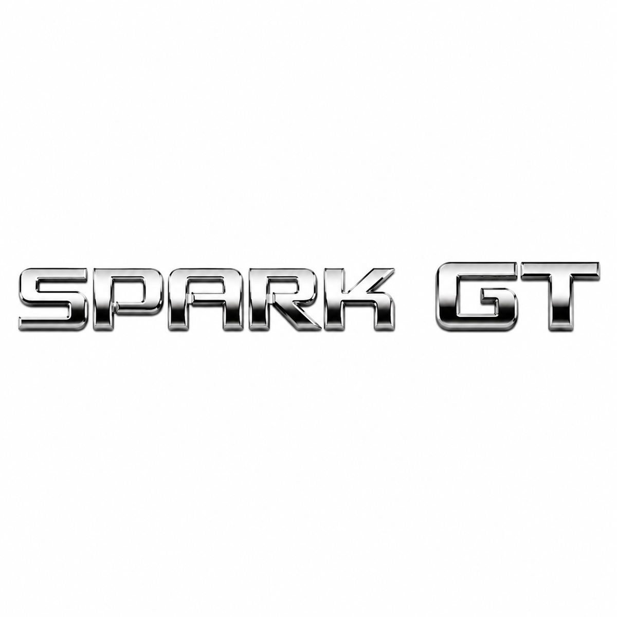 Spark GT Krom Bagaj Yazısı Chevrolet Uyumlu