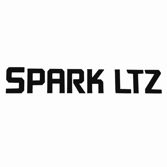 Spark LTZ Siyah Bagaj Yazısı Chevrolet Uyumlu