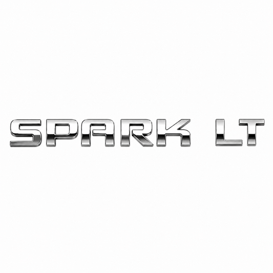 Spark 2010-2015 model yılları için Krom Bagaj Yazısı Chevrolet Uyumlu