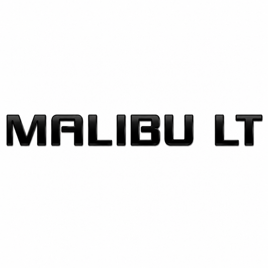 Malibu LT 2010-2016 Siyah Bagaj Yazısı Chevrolet Uyumlu
