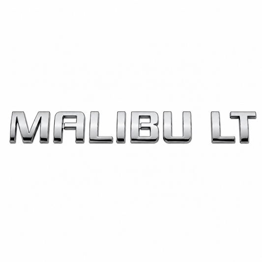Malibu LT, 2010-2016 Krom Bagaj Yazısı Chevrolet Uyumlu