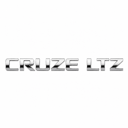 Cruze LTZ Krom Bagaj Yazısı Chevrolet Uyumlu