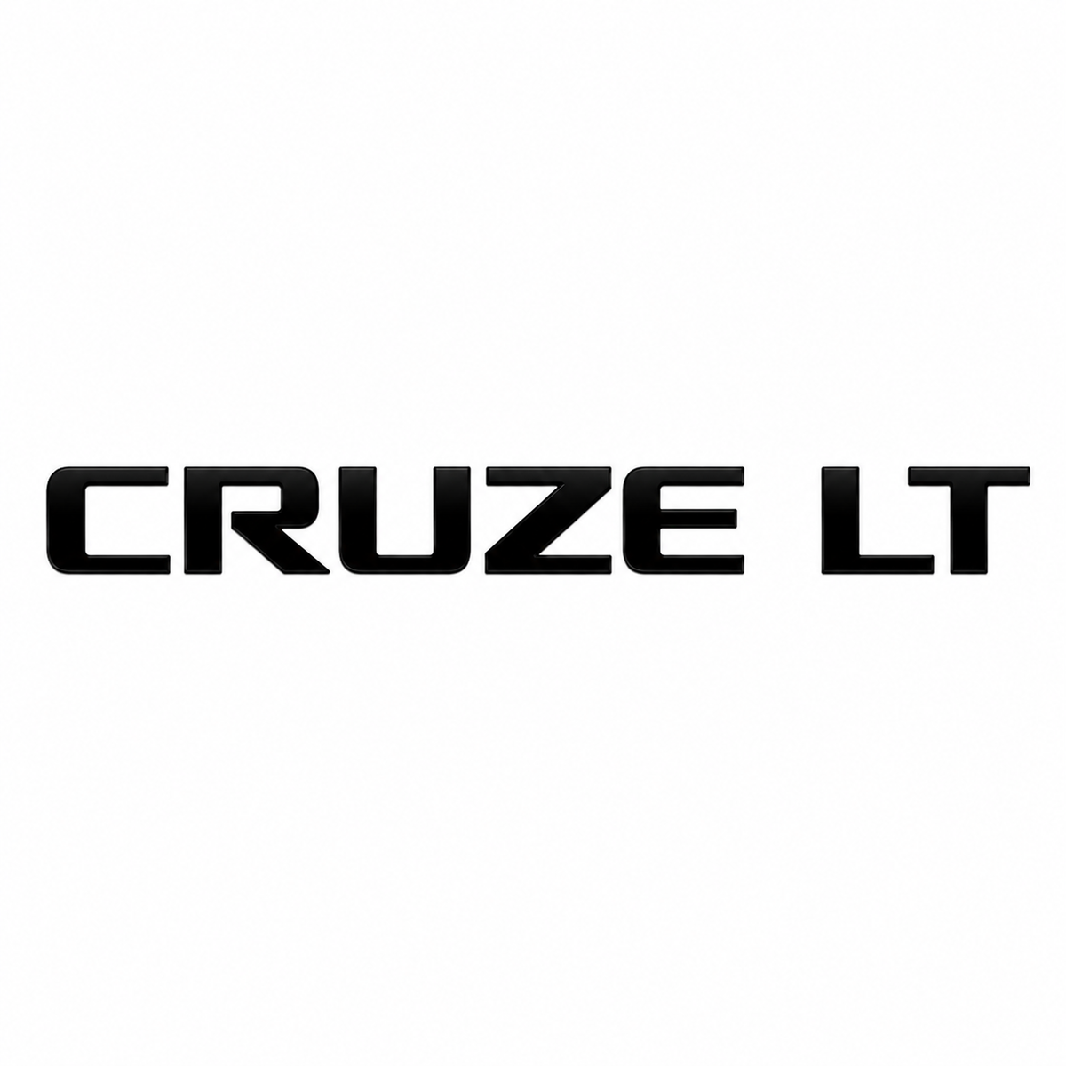 Cruze LT Siyah Bagaj Yazısı Chevrolet Uyumlu