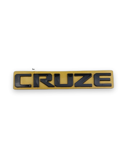 Cruze Büyük varyant Siyah Bagaj Yazısı Chevrolet Uyumlu