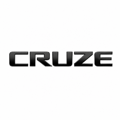 Cruze Büyük varyant Siyah Bagaj Yazısı Chevrolet Uyumlu