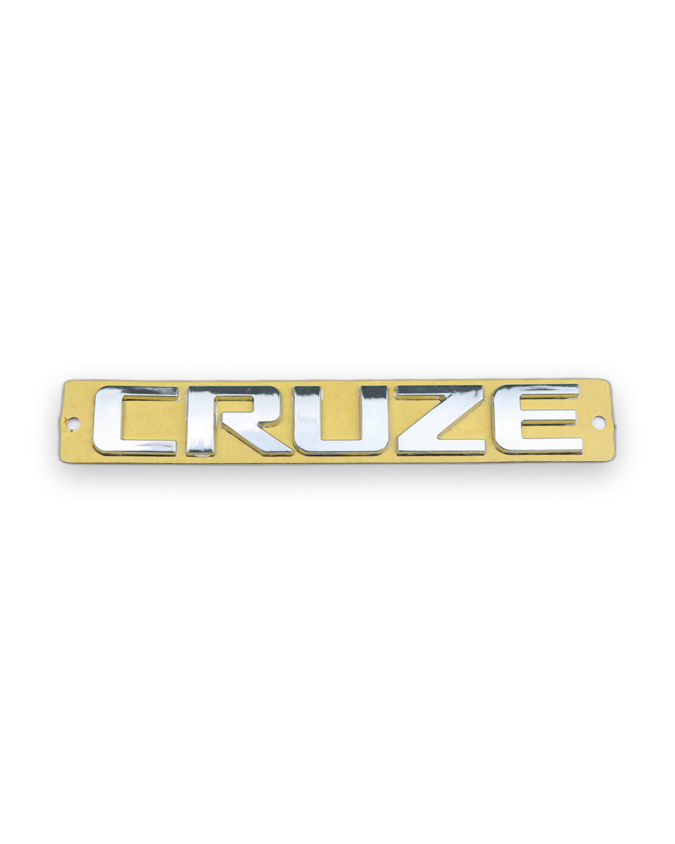 Cruze Büyük Krom Bagaj Yazısı Chevrolet Uyumlu
