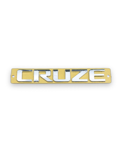 Cruze Büyük Krom Bagaj Yazısı Chevrolet Uyumlu