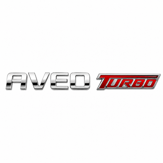 Aveo Turbo 2017-2020 Krom Bagaj Yazısı Chevrolet Uyumlu