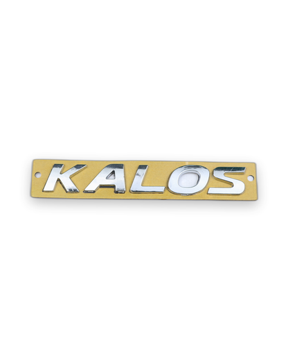 Kalos Krom Bagaj Yazısı Chevrolet Uyumlu