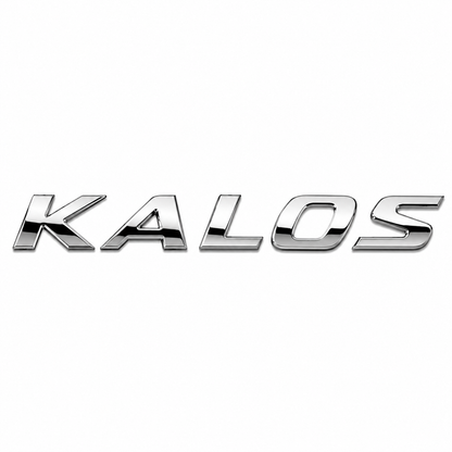 Kalos Krom Bagaj Yazısı Chevrolet Uyumlu