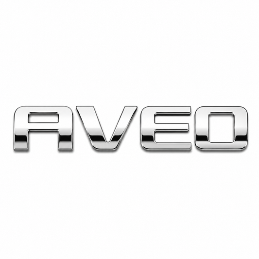 Aveo 2006-2012 Krom Bagaj Yazısı Chevrolet Uyumlu