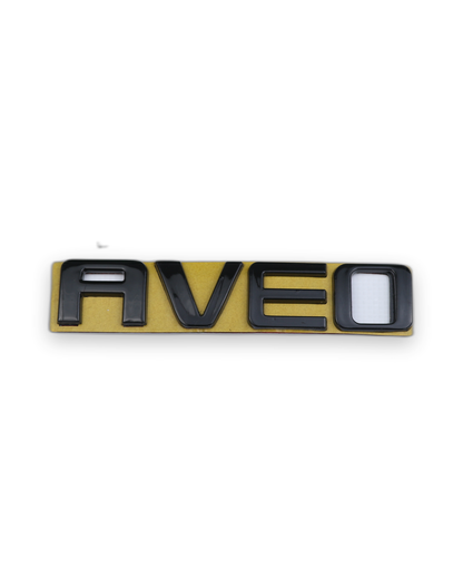 Aveo Siyah Bagaj Yazısı Chevrolet Uyumlu
