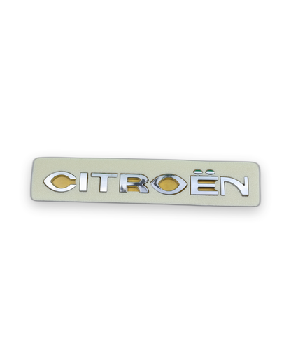 Citroen Ölçü: 225x30 mm Krom Bagaj Yazısı Citroen Uyumlu