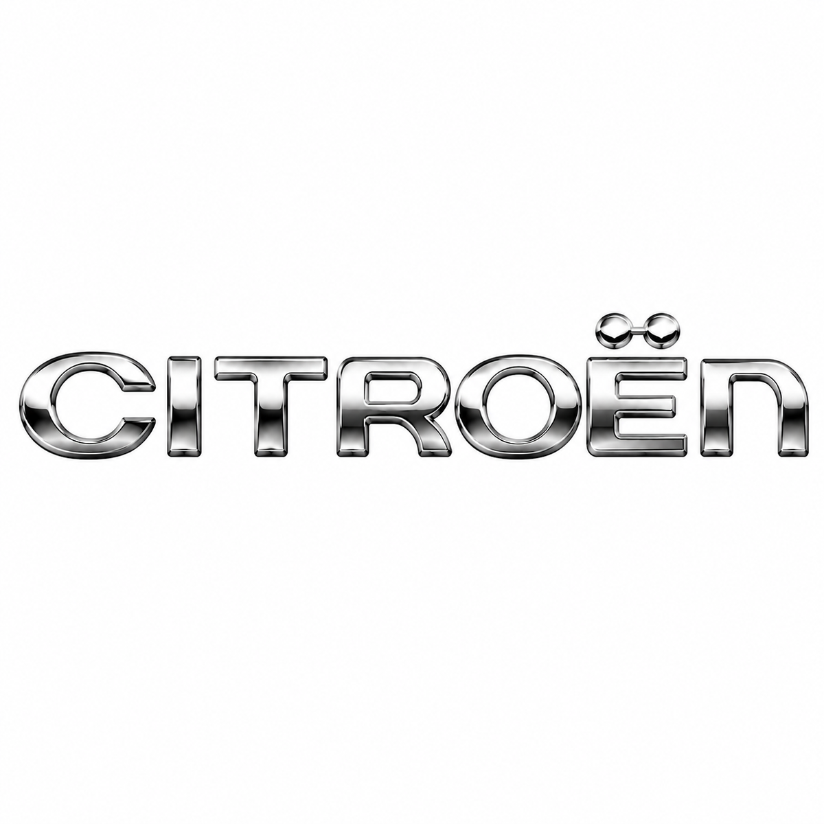 Citroen Ölçü: 225x30 mm Krom Bagaj Yazısı Citroen Uyumlu