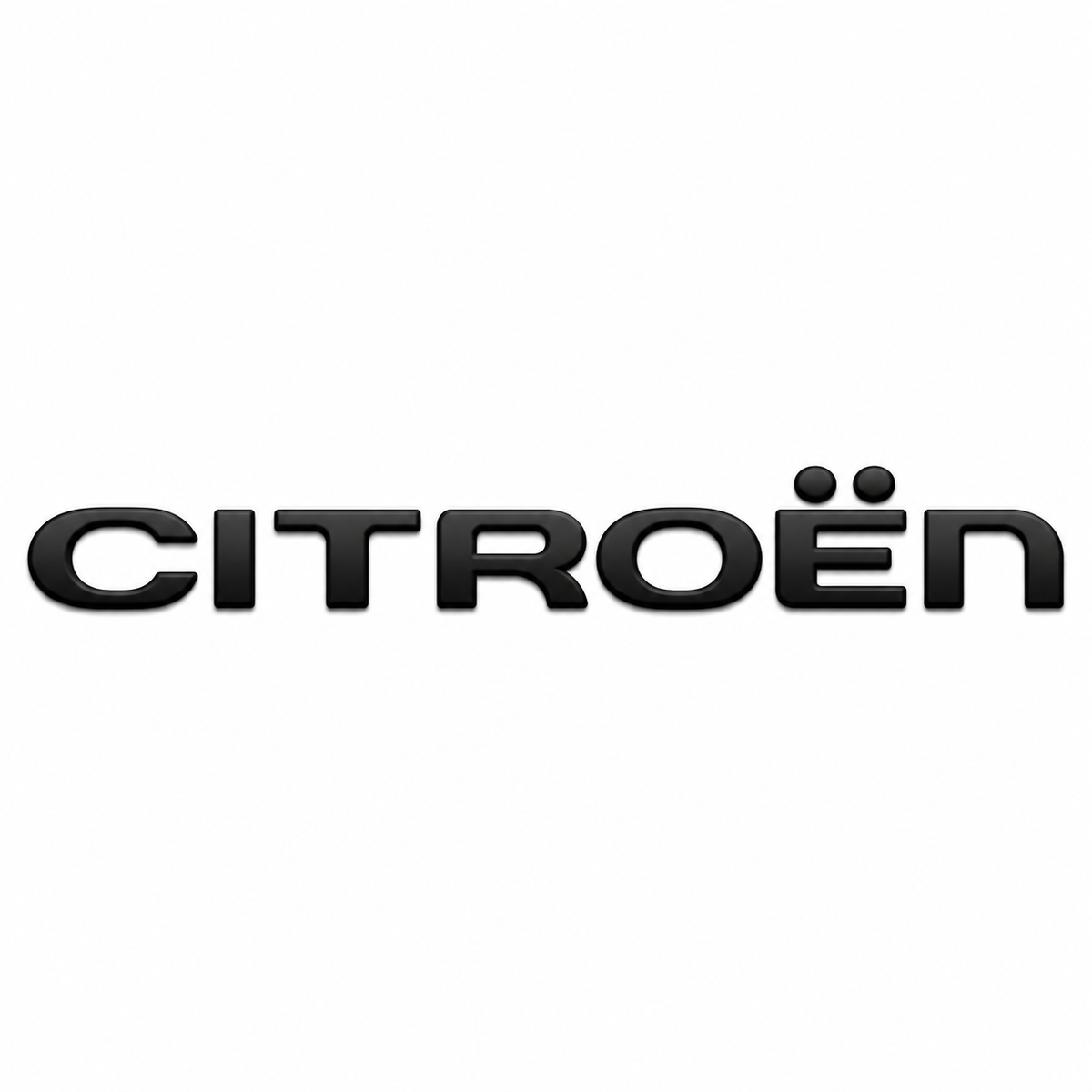 Citroen Siyah Bagaj Yazısı Citroen Uyumlu