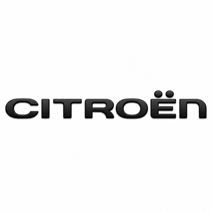 Citroen Siyah Bagaj Yazısı Citroen Uyumlu