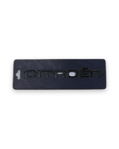 Citroen Siyah Bagaj Yazısı Citroen Uyumlu