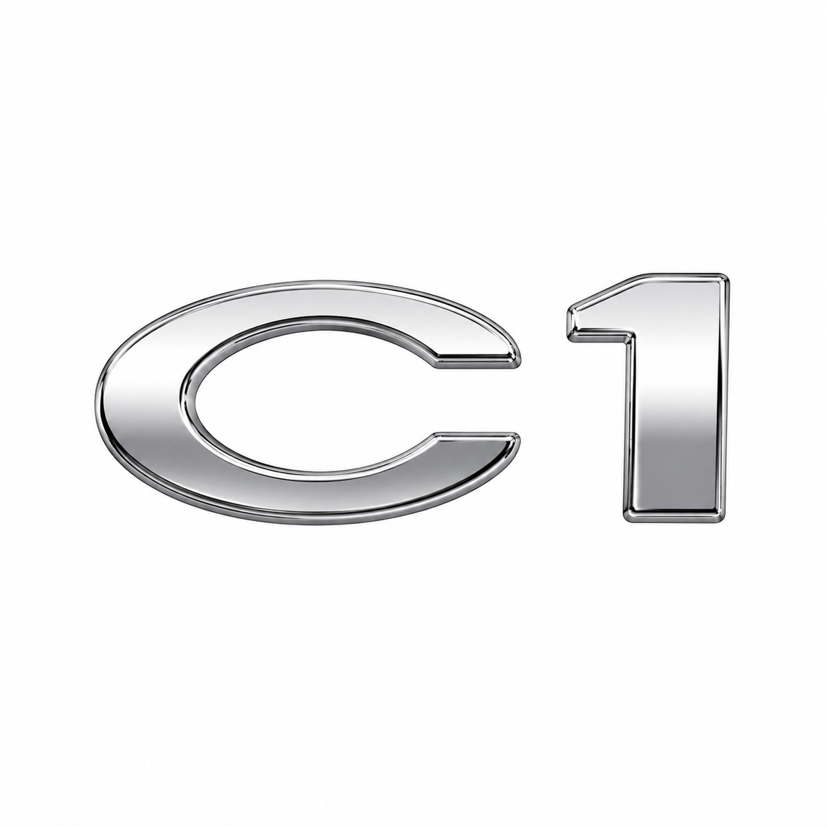 C1 Krom Bagaj Yazısı Citroen Uyumlu